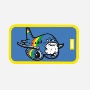 Papa Pudgy Luggage Tag