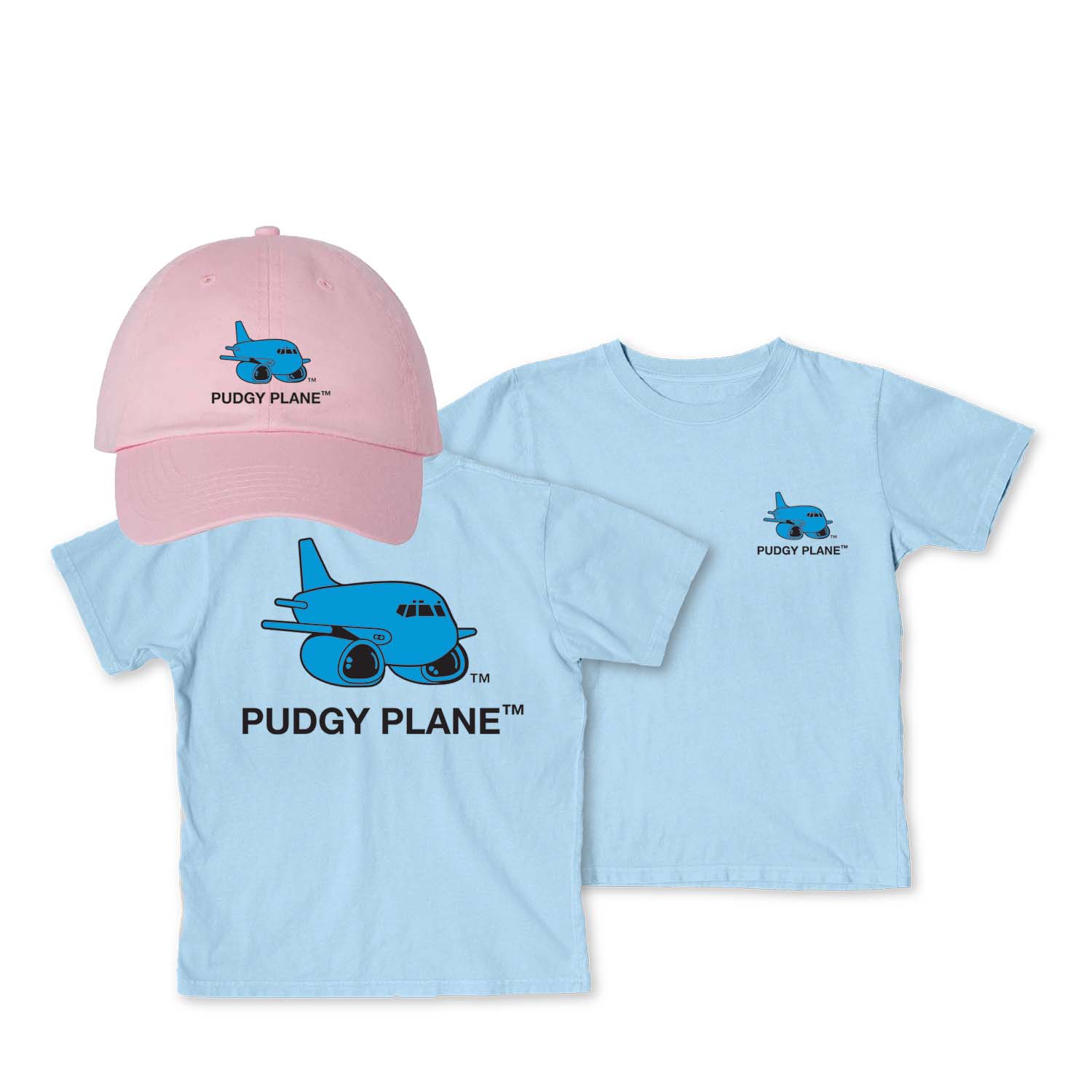 Pudgy Plane™ Tees & Caps